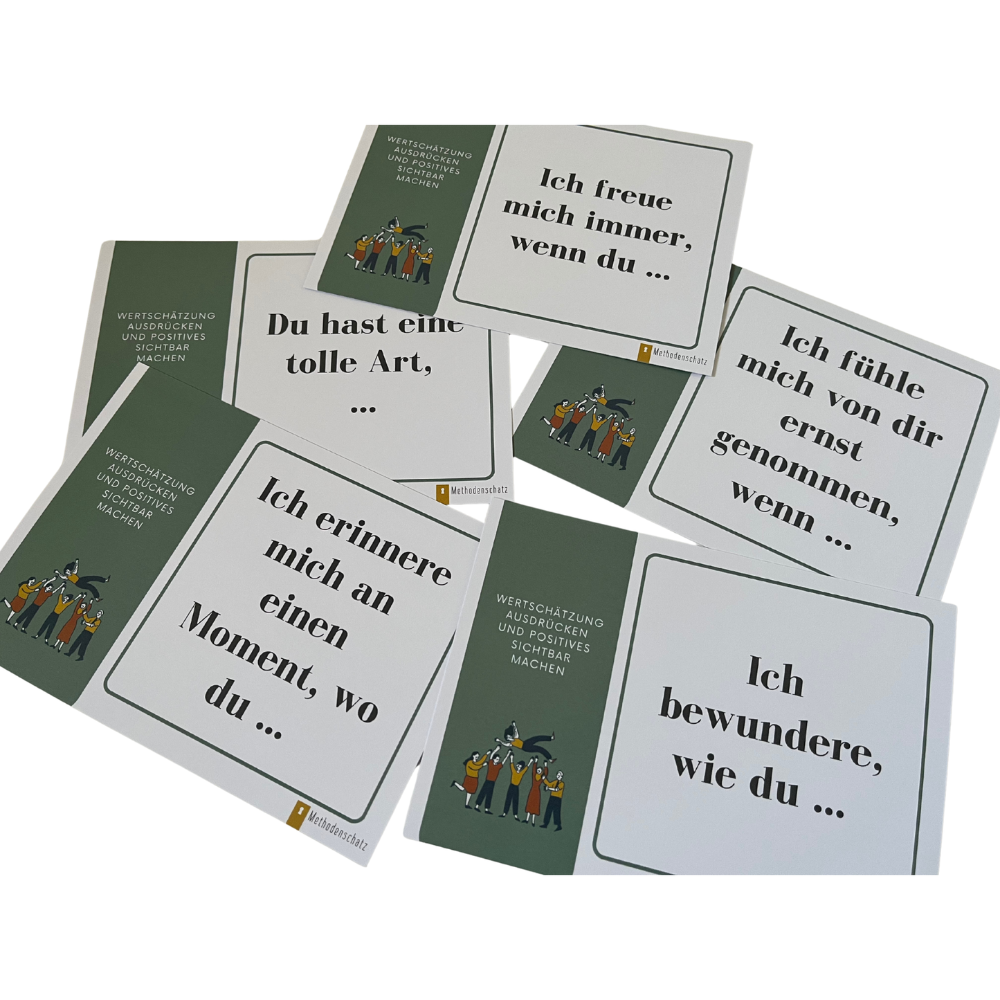 Kartenset: Vertrauen und Wertschätzung im Team