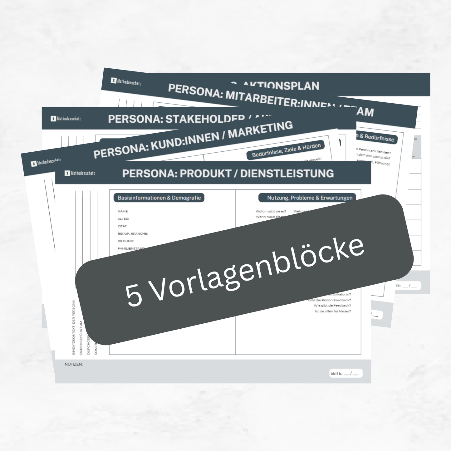 Methodenschatzkiste Personas