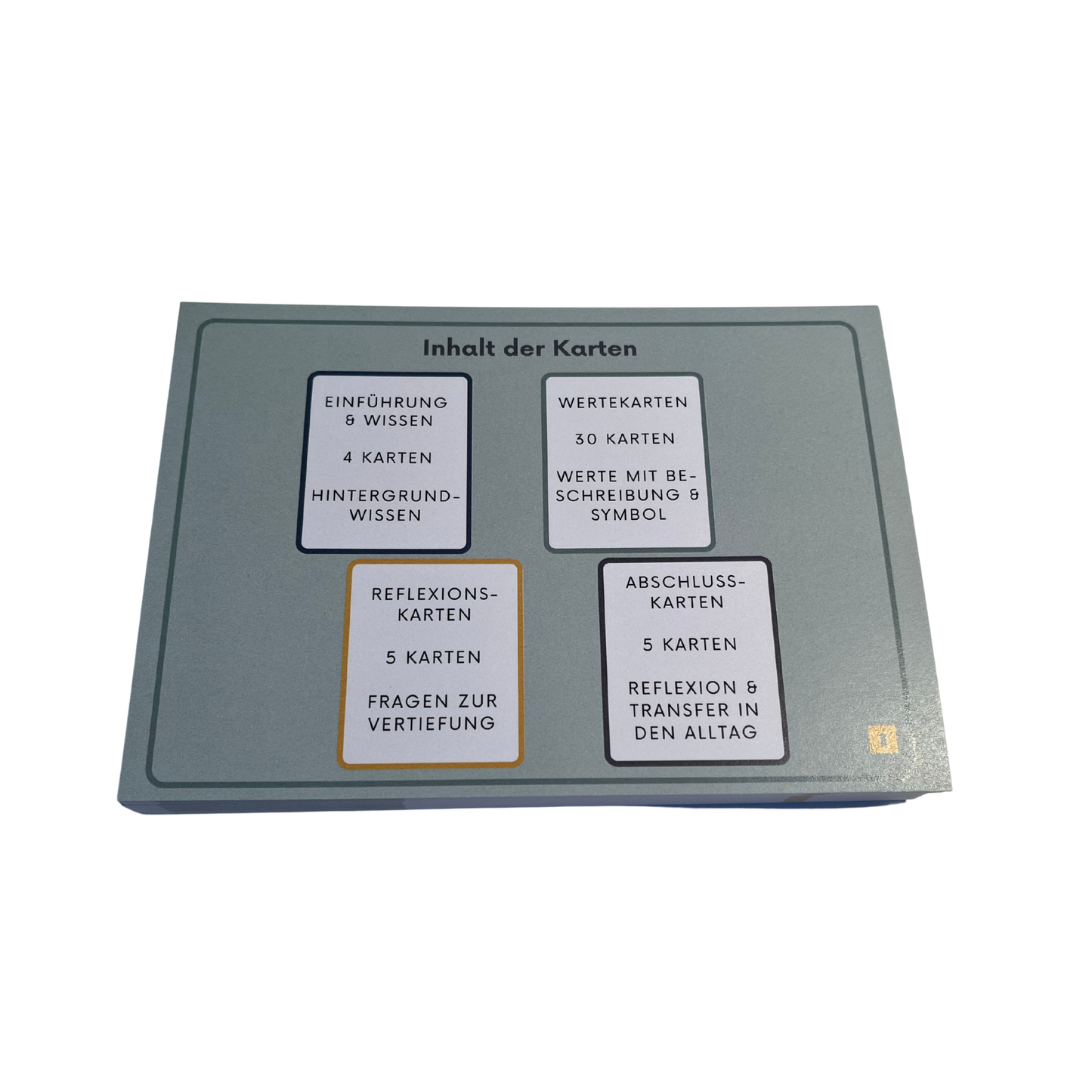 Kartenset: Werte verstehen, leben und verankern