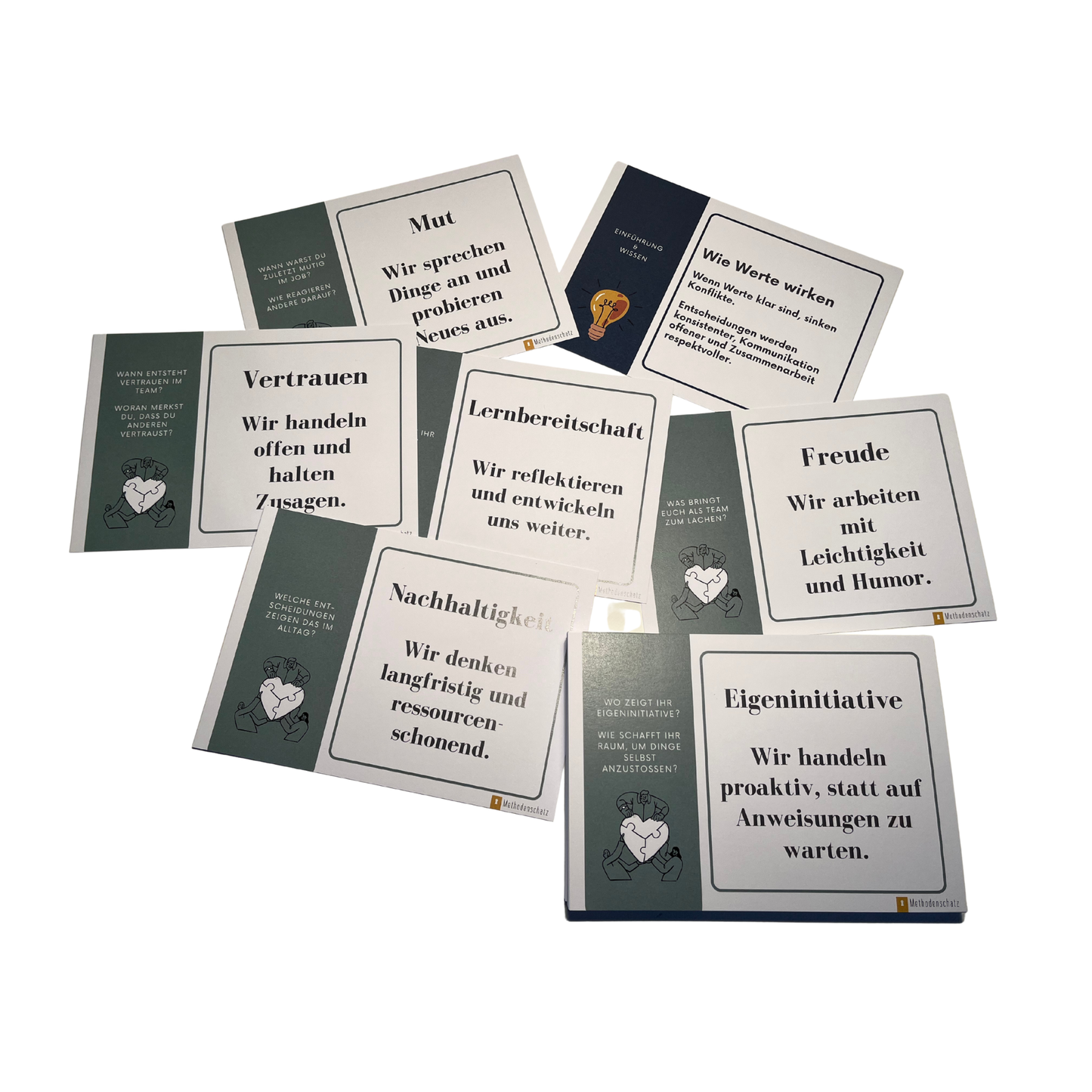 Kartenset: Werte verstehen, leben und verankern