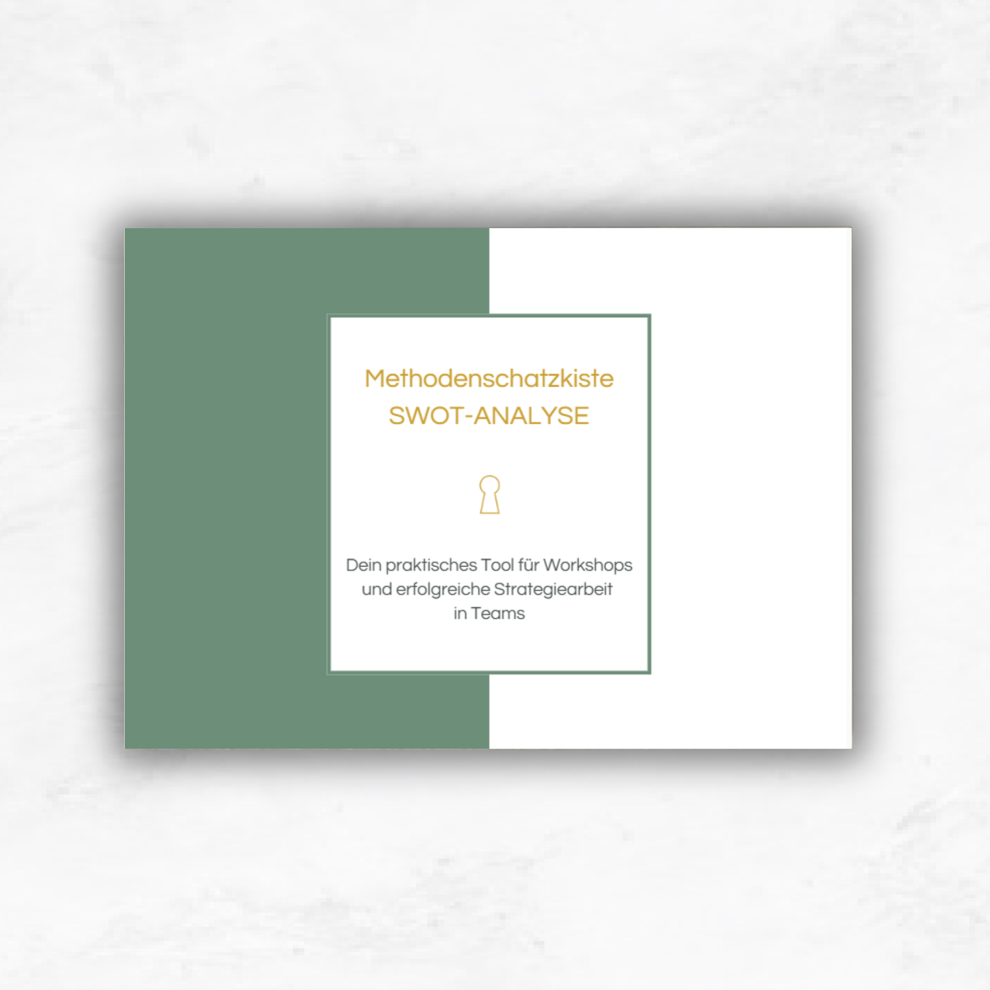 Methodenschatzkiste SWOT-Analyse